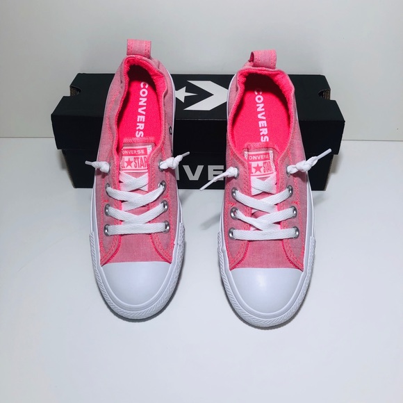 Converse Shoes - Converse Ctas Shoreline Slip Racer Pink/White NWT